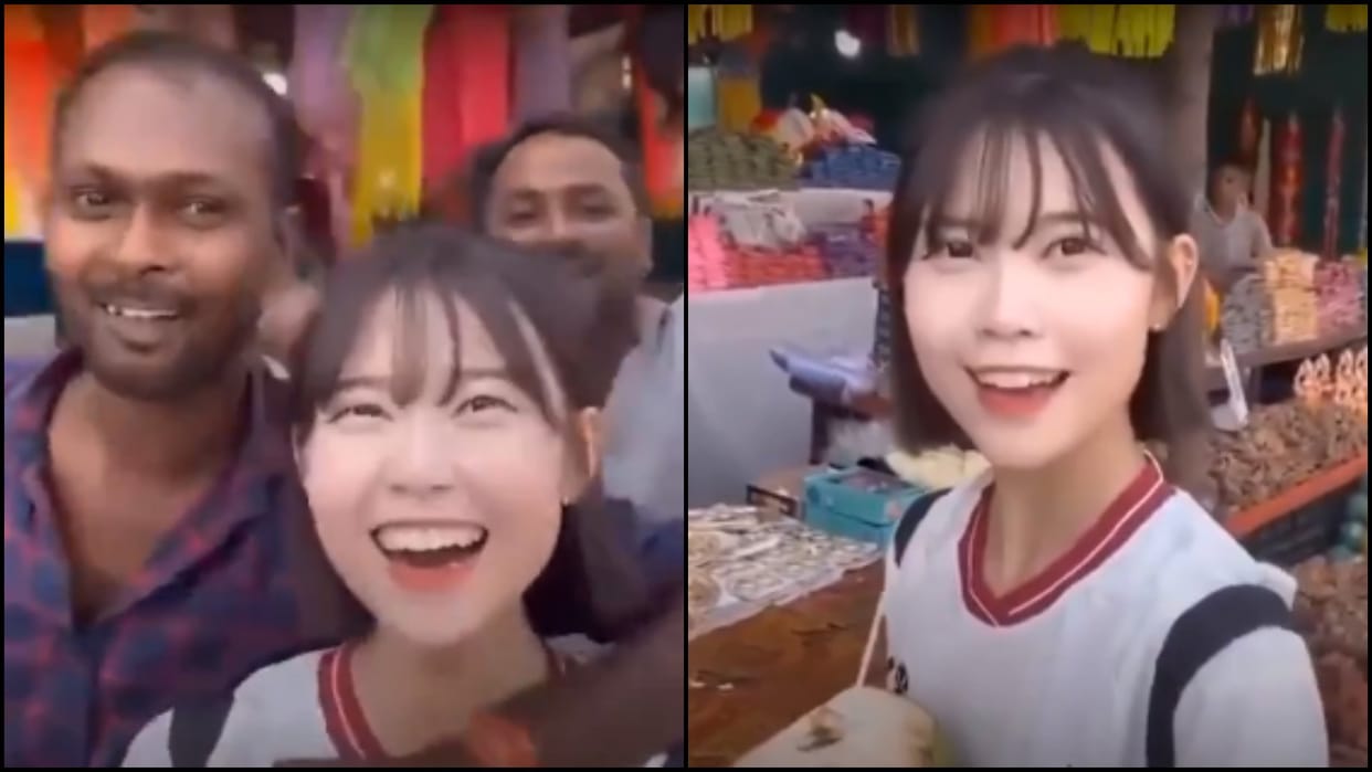 Pune Man Arrested For Harassing Korean Vlogger video viral on social media
