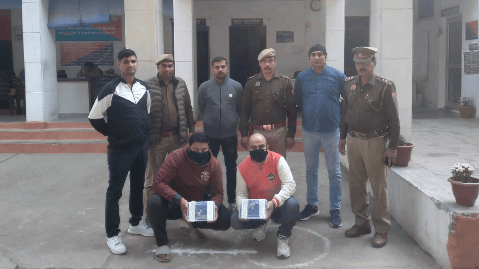Greater Noida ppolice arrest Two sharp shooters of gangster Randeep Bhati
