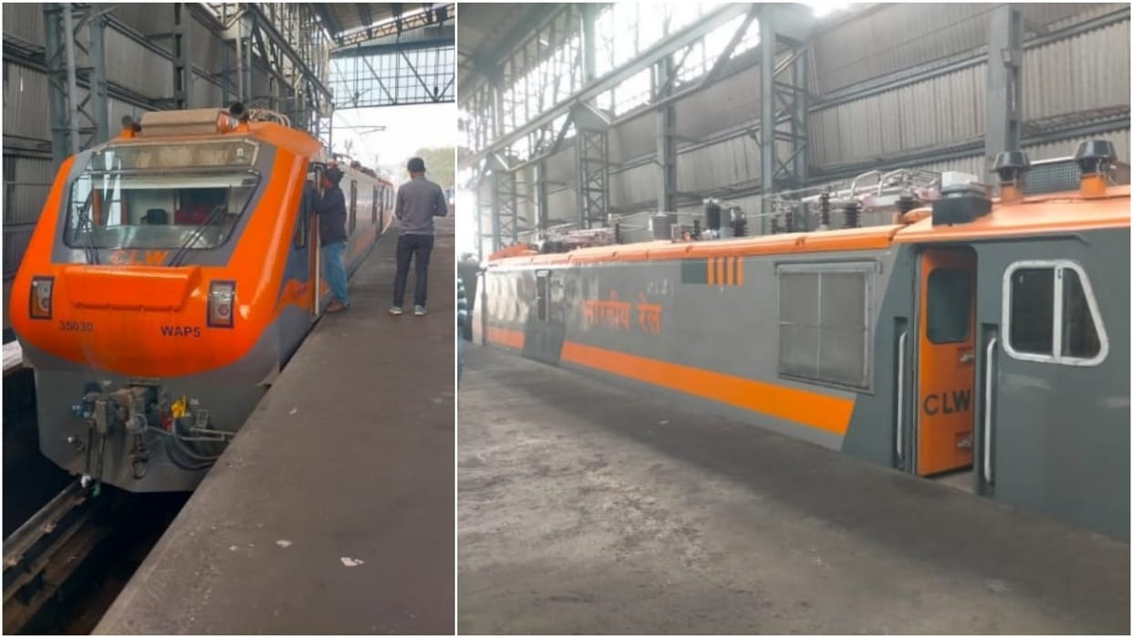 Trial of Amrit Bharat train may take place between Darbhanga-Ayodhya this week; Two engines reached Samastipur