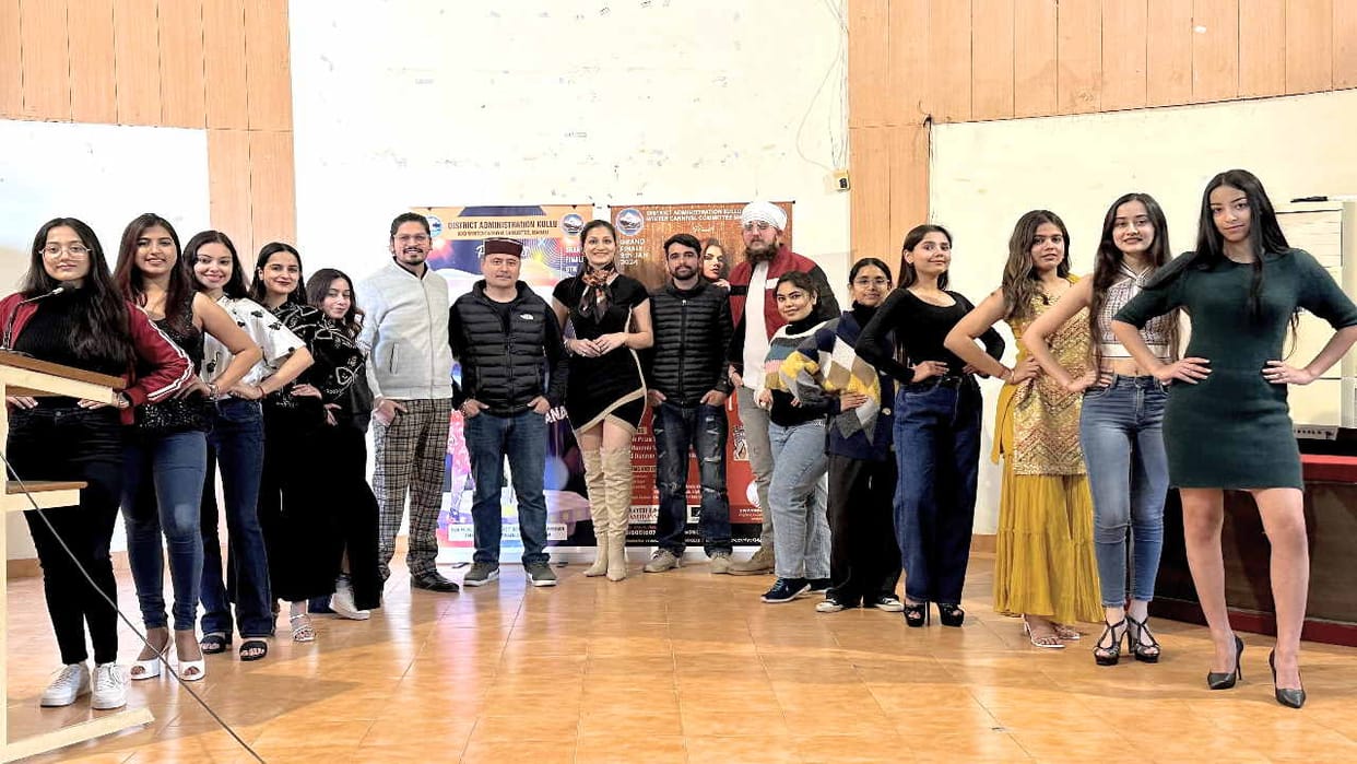 Manali Winter Carnival: Contestants walk the ramp to become Winter Queen, audition held in Chandigarh