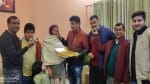 मोहम्मद शमी को अर्जुन अवार्ड मिलने की घोषणा के बाद परिवार(FILE)