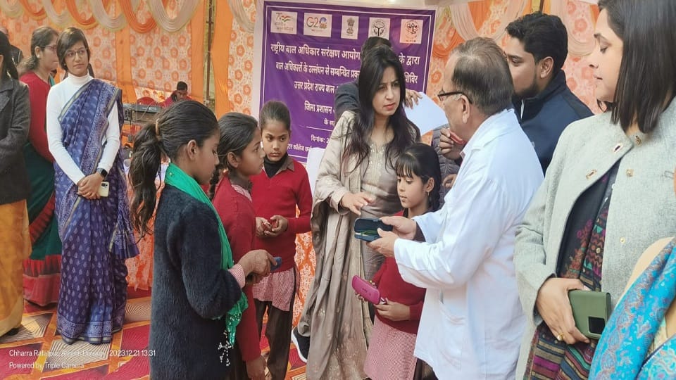 National Child Protection Commission Registrar Gomti Manocha reached Aligarh