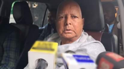 राजद सुप्रीमो लालू प्रसाद यादव।