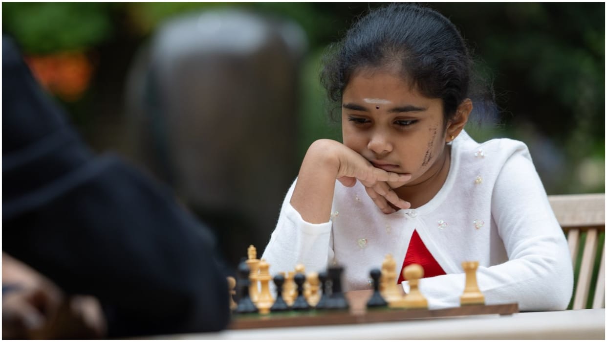 Meet Bodhana Sivanandan 8 years old chess player won best female player at  european blitz championship