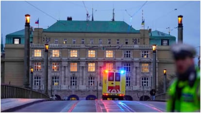 Czech police say a shooting in downtown Prague has killed an unspecified number of people