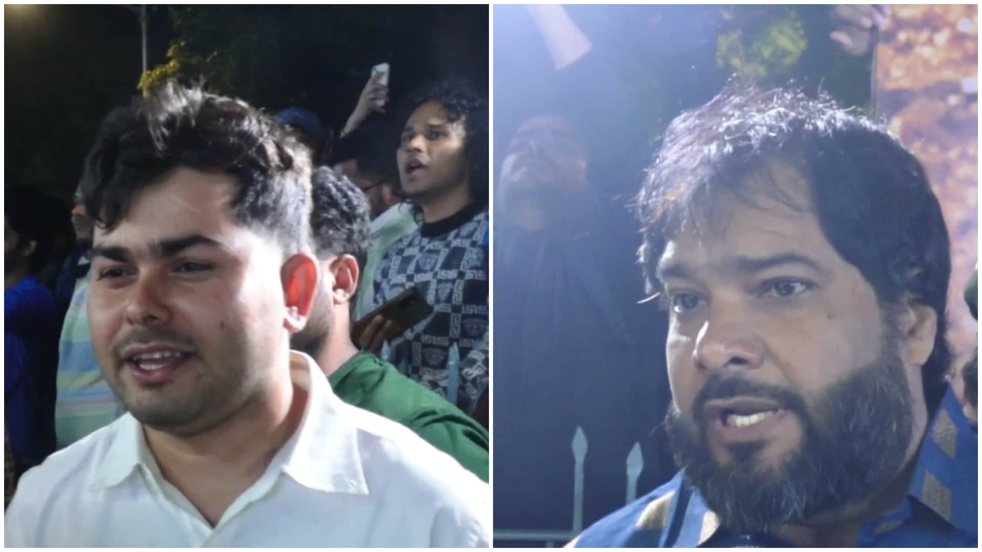 Comedian  Sunil Pal and shah rukh khan fans celebrate release of dunki see reaction