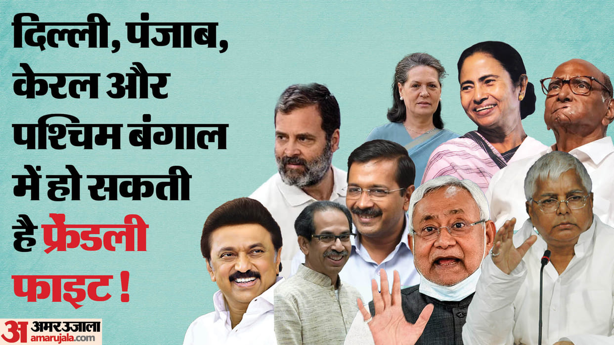I.N.D.I alliance: seat sharing formula Stuck in 4 states! chances of friendly fight in these states