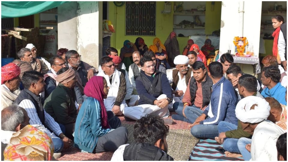 Minor student murdered in Tonk Sachin Pilot meets family