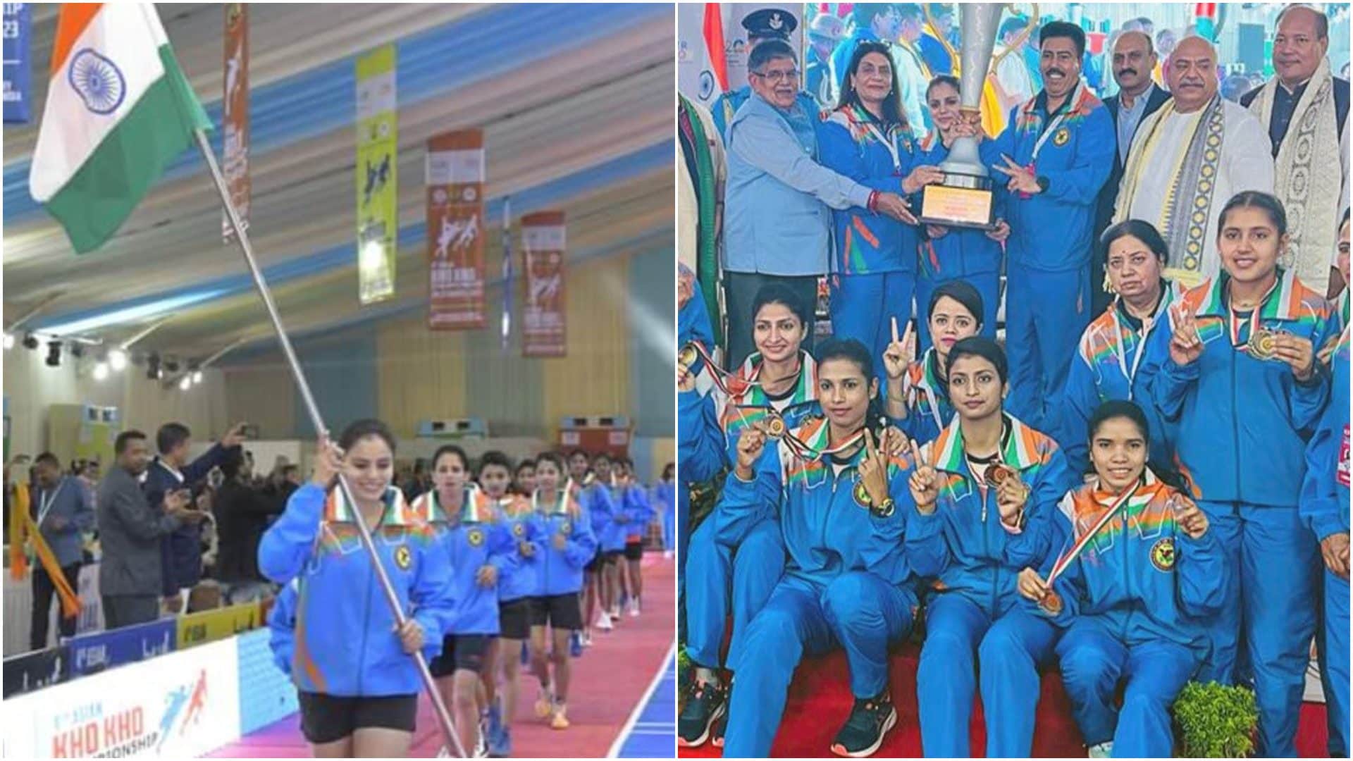 Kho Kho Federation Of India President Sudhanshu Mittal announces feature length biopic movie on Nasreen