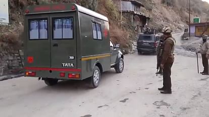 Jammu Kashmir: Terrorist attack on army vehicle in Poonch firing continues from both sides