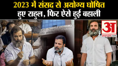 Year Ender 2023: Rahul Gandhi's Parliament membership was cancelled, reinstated after SC order