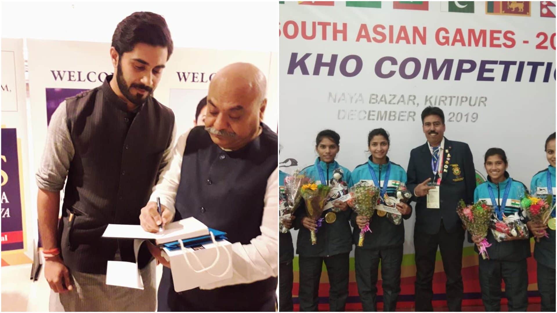 Kho Kho Federation Of India President Sudhanshu Mittal announces feature length biopic movie on Nasreen