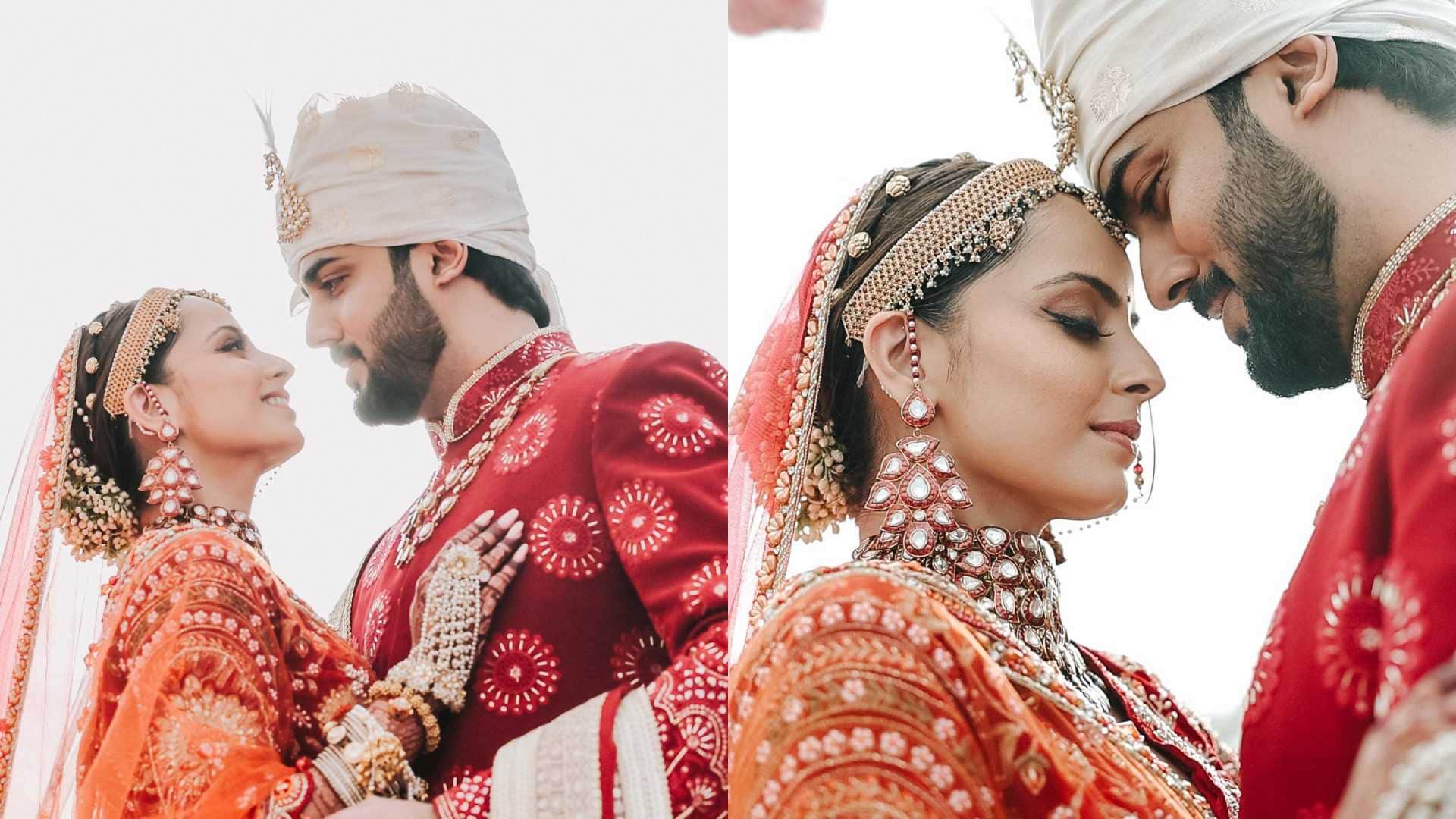 Shrenu Parikh Akshay Mhatre wedding pictures viral on social media captioned Taken forever watch photos