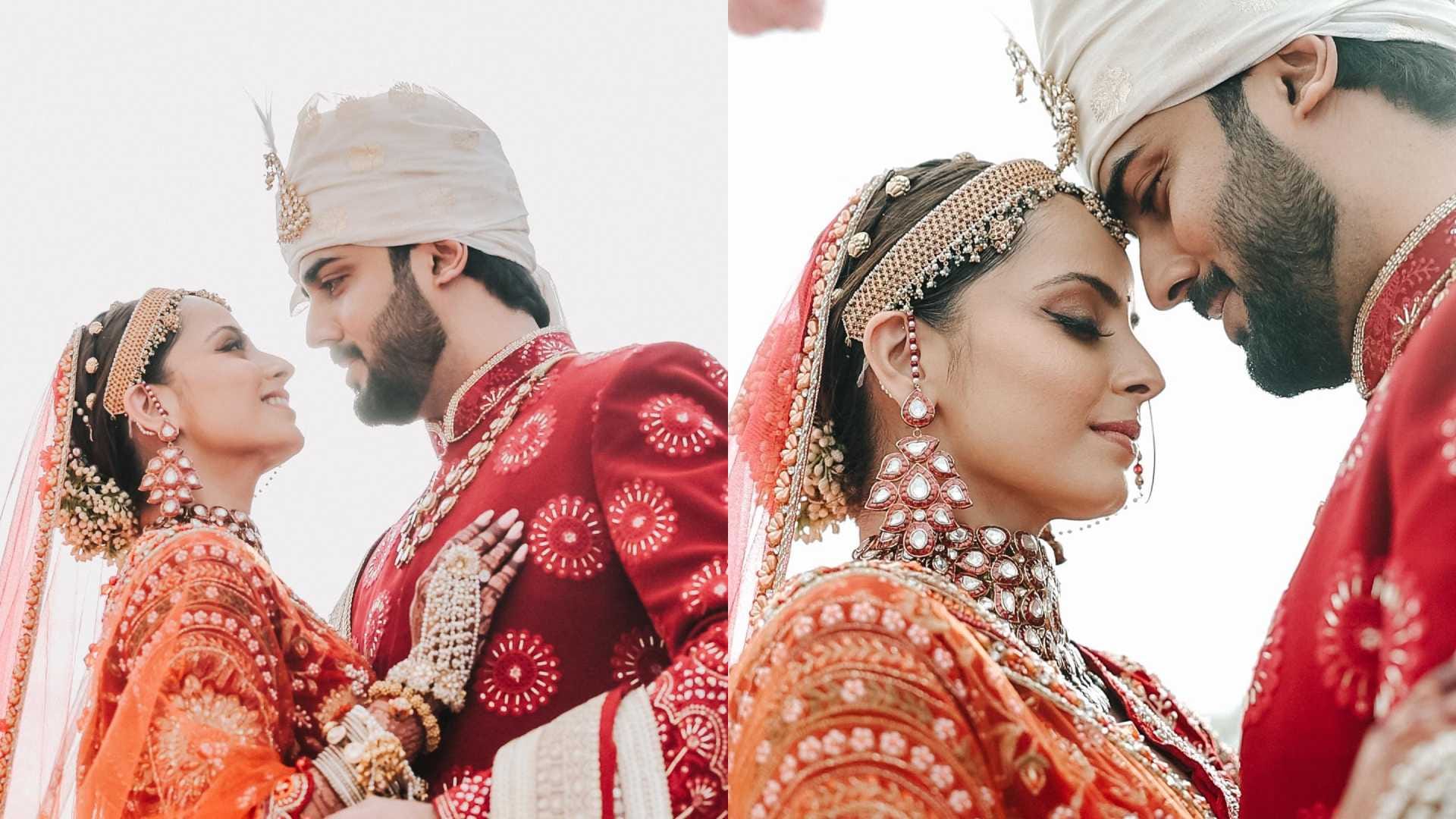 Shrenu Parikh Akshay Mhatre wedding pictures viral on social media captioned Taken forever watch photos