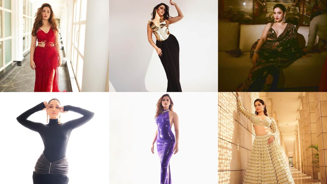 Famous Actress Tamannaah Bhatia Six Glamorous Looks This Year see Photos and read details here
