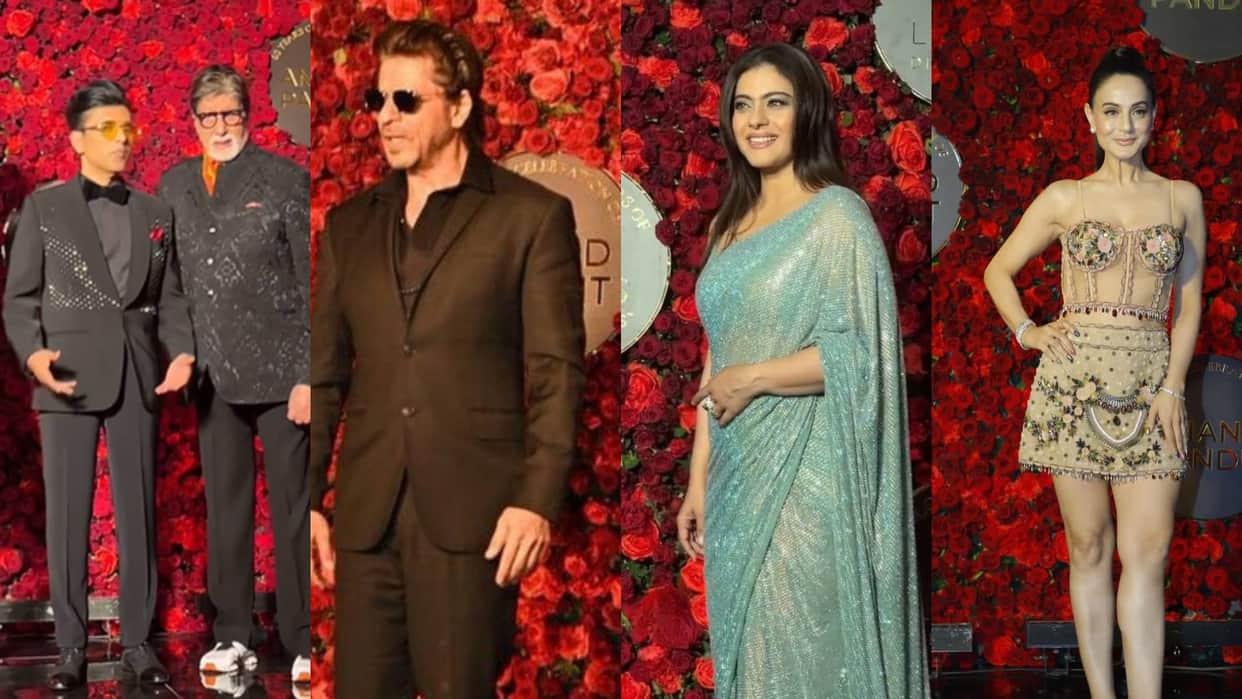 Anand Pandit 60th birthday celebration Shah Rukh Khan Kajol Amitabh Bachchan and others were present in party