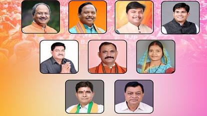 Chhattisgarh Cabinet formation of BJP government of Chhattisgarh Nine MLAs took oath as ministers