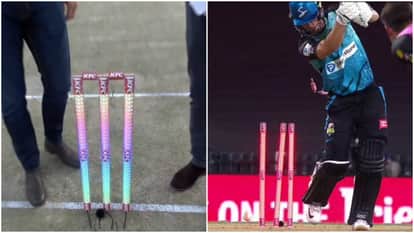 Know what are Electra stumps used in big bash league how they works and what their colour means