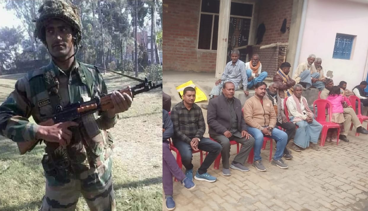 Terrorist attack on army in Rajouri, Kanpurs brave man also martyred, villagers said  Karan was everyones favo