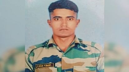 Poonch Attack Karan of Kanpur martyred in terrorist encounter in Poonch Jammu and Kashmir