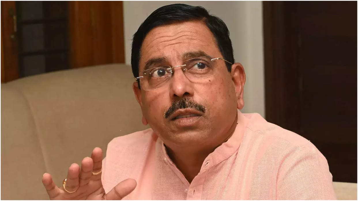 opposition MPs came with request for suspension after some lawmakers suspended: Pralhad Joshi