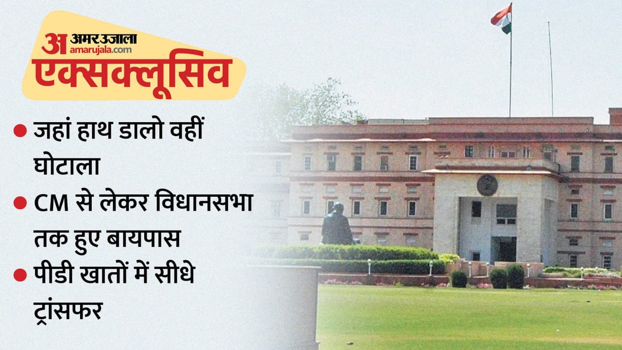 Rajasthan Finance Department To suppress a scam debt-ridden officers created a bigger scam