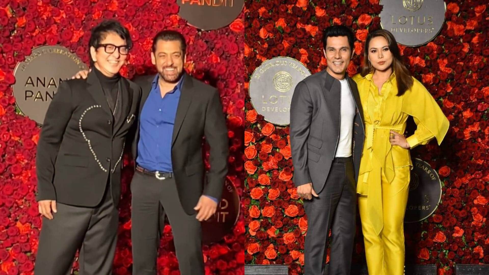 Anand Pandit 60th birthday celebration Shah Rukh Khan Kajol Amitabh Bachchan and others were present in party