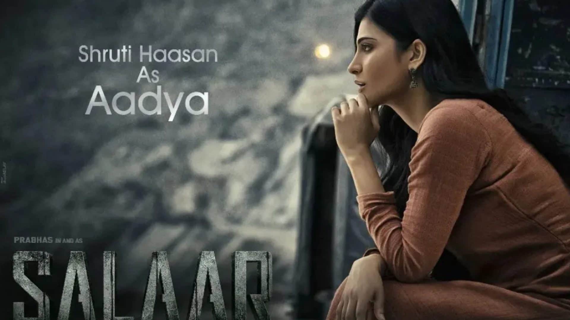 Waltair Veerayya Fame Shruti Haasan reveal how violent films like Prabhas starrer Salaar Part 1 impact viewers