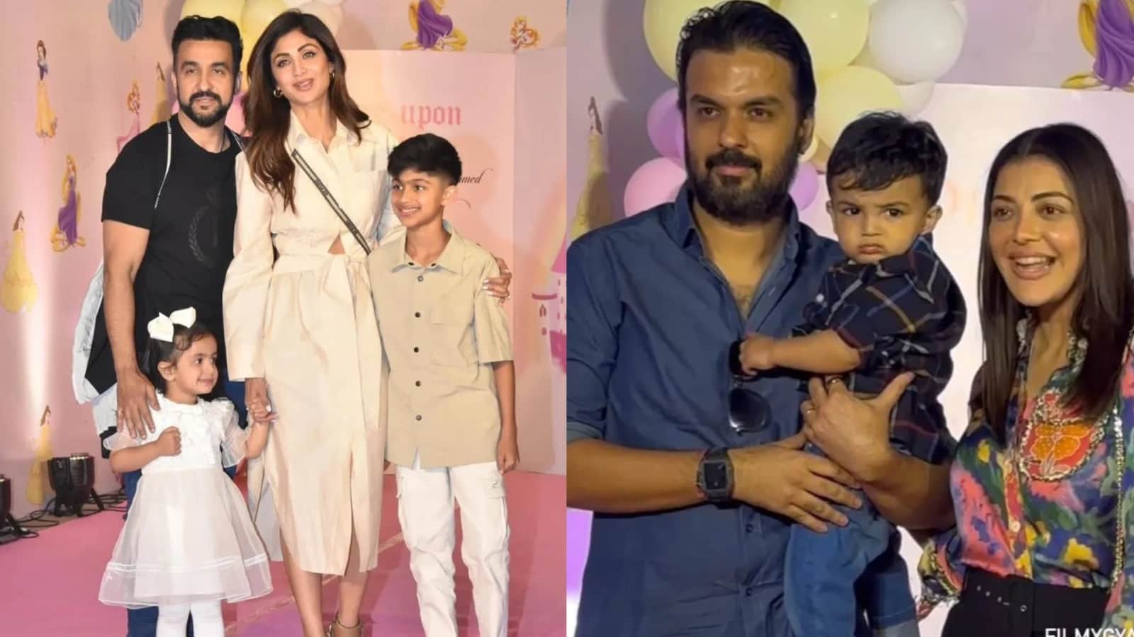 Aayush Sharma and Arpita Khan daughter Ayat Pre Birthday celebration stars arrived pictures viral