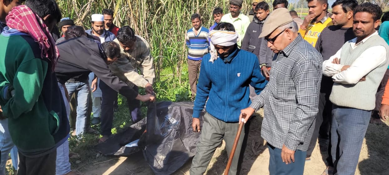 UP : Dead body of youth has found in river in Nageena of Bijnor