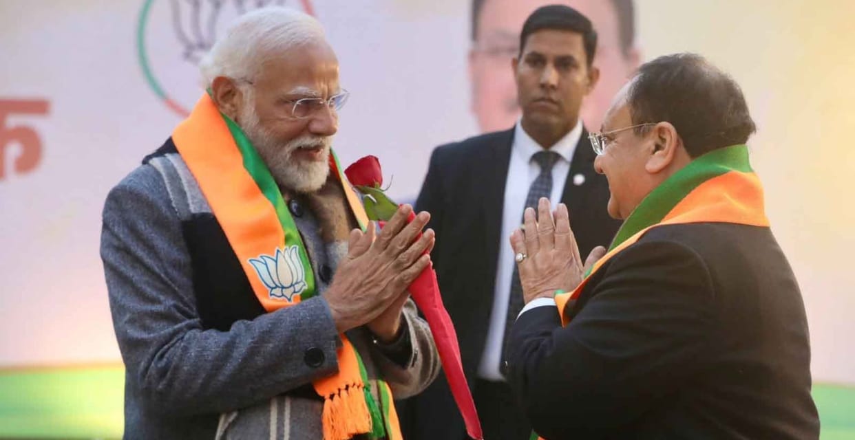 bjp office bearers meeting in delhi jp nadda party headquarter pm modi lok sabha election news updates