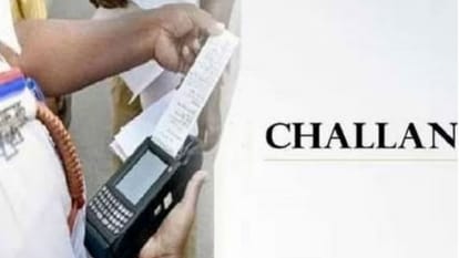 pilibhit traffic police issued challan but car was parked in Uttarakhand