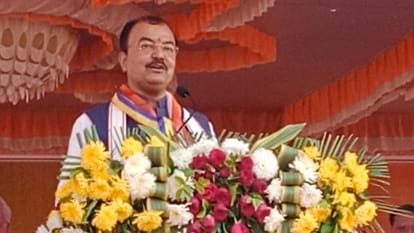 Deputy CM Keshav Prasad Maurya addressed public meeting in Badaun