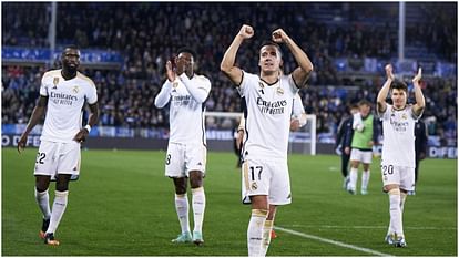 Football: Real Madrid beat Alaves 1-0 in La Liga match, Lucas Vazquez scored the only goal