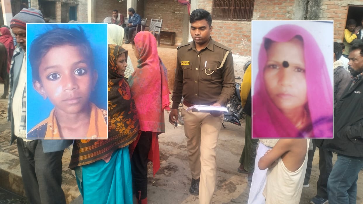 Kanpur Dehat, Aunt and nephew died after being hit by a goods train, both had gone from home to defecate