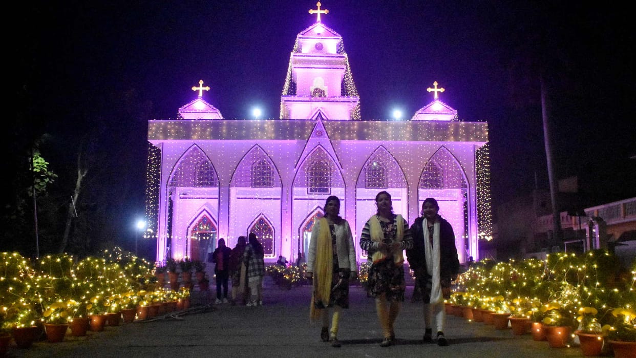 Christmas joy everywhere in Gorakhpur