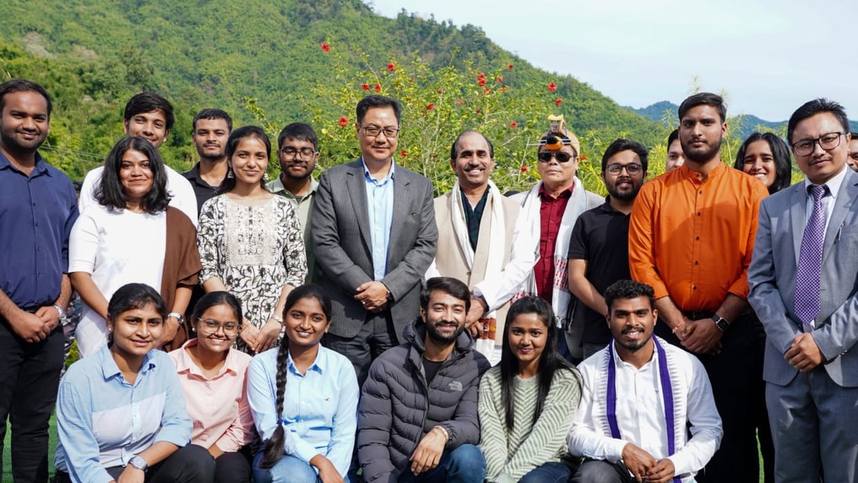 Rijiju tells students to Shun bandh culture, focus on academic activities