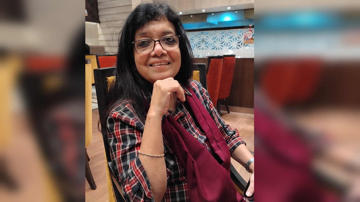 Hindi storyteller and Sahitya Akademi Award winner Alka Saraogi spoke on literary creation