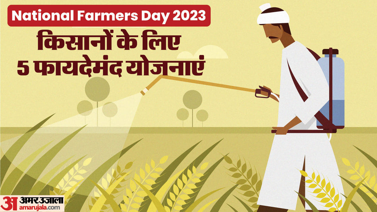 Farmers Day 2023 Top Five Government Schemes for Farmers in Agriculture from Loans to Subsidies