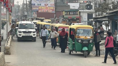 Gorakhpur traffic Encroachment removed from Golghar road