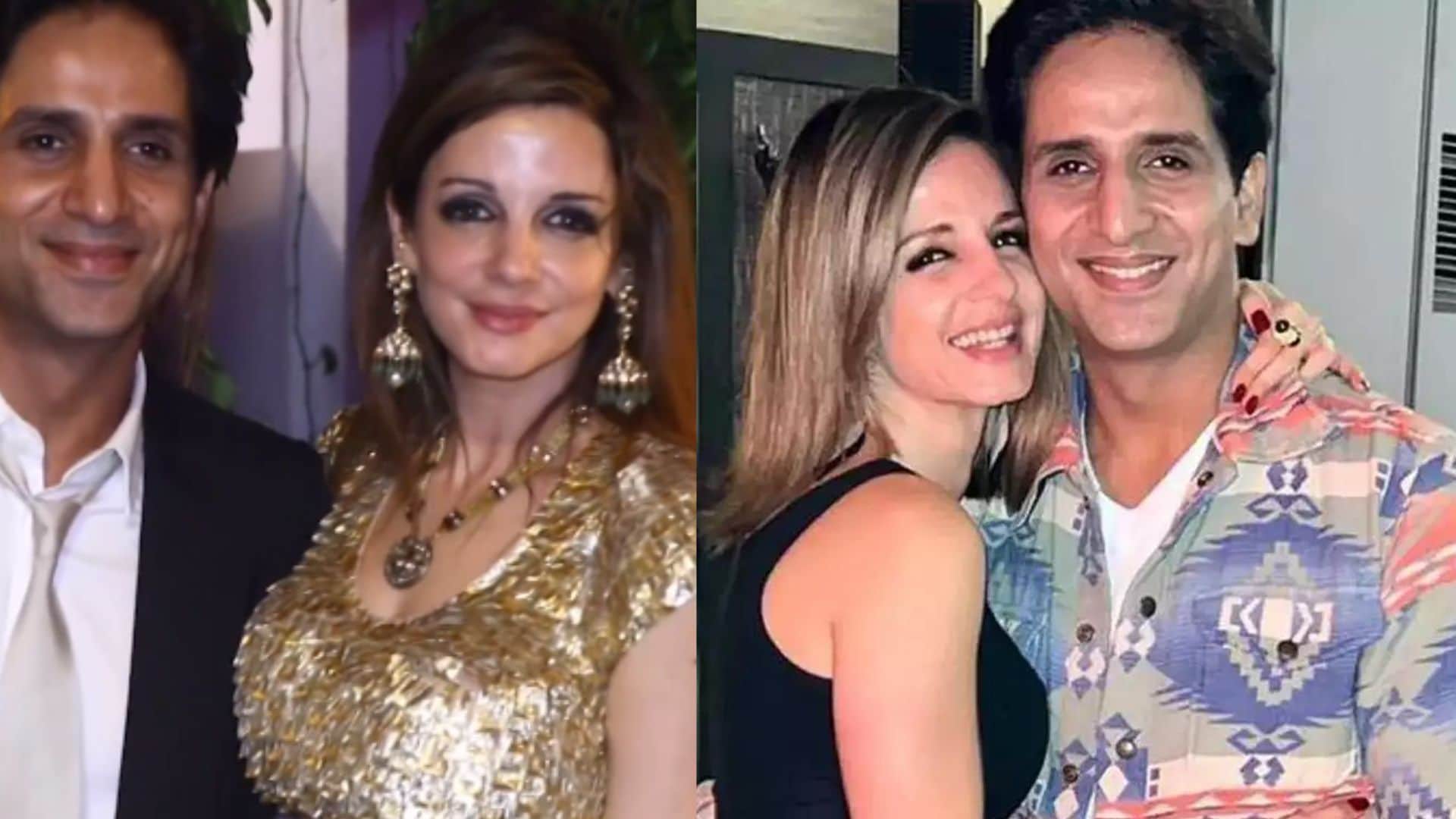 Simone Arora son wedding Hrithik arrived with Saba Azad Sussanne Khan also seen with boyfriend Arsalan