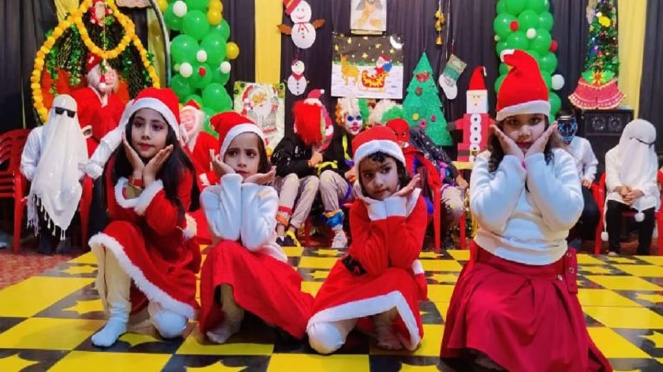 programs organized in schools and colleges on Christmas Eve