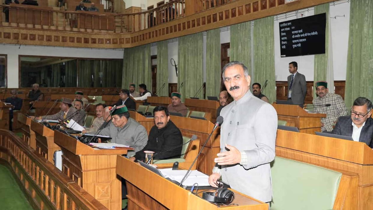 Himachal Assembly session latest updates today:  Opposition raised slogans,