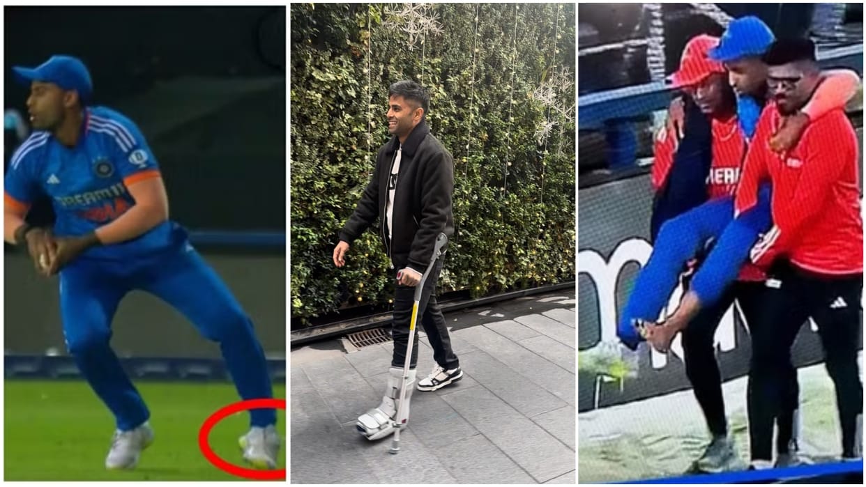 Suryakumar Yadav shares video walking with crutches, said i will be back fully fit in no time
