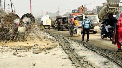 Gorakhpur traffic Encroachment removed from Golghar road