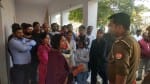 मौके पर पहुंची पुलिस जांच में जुुटी