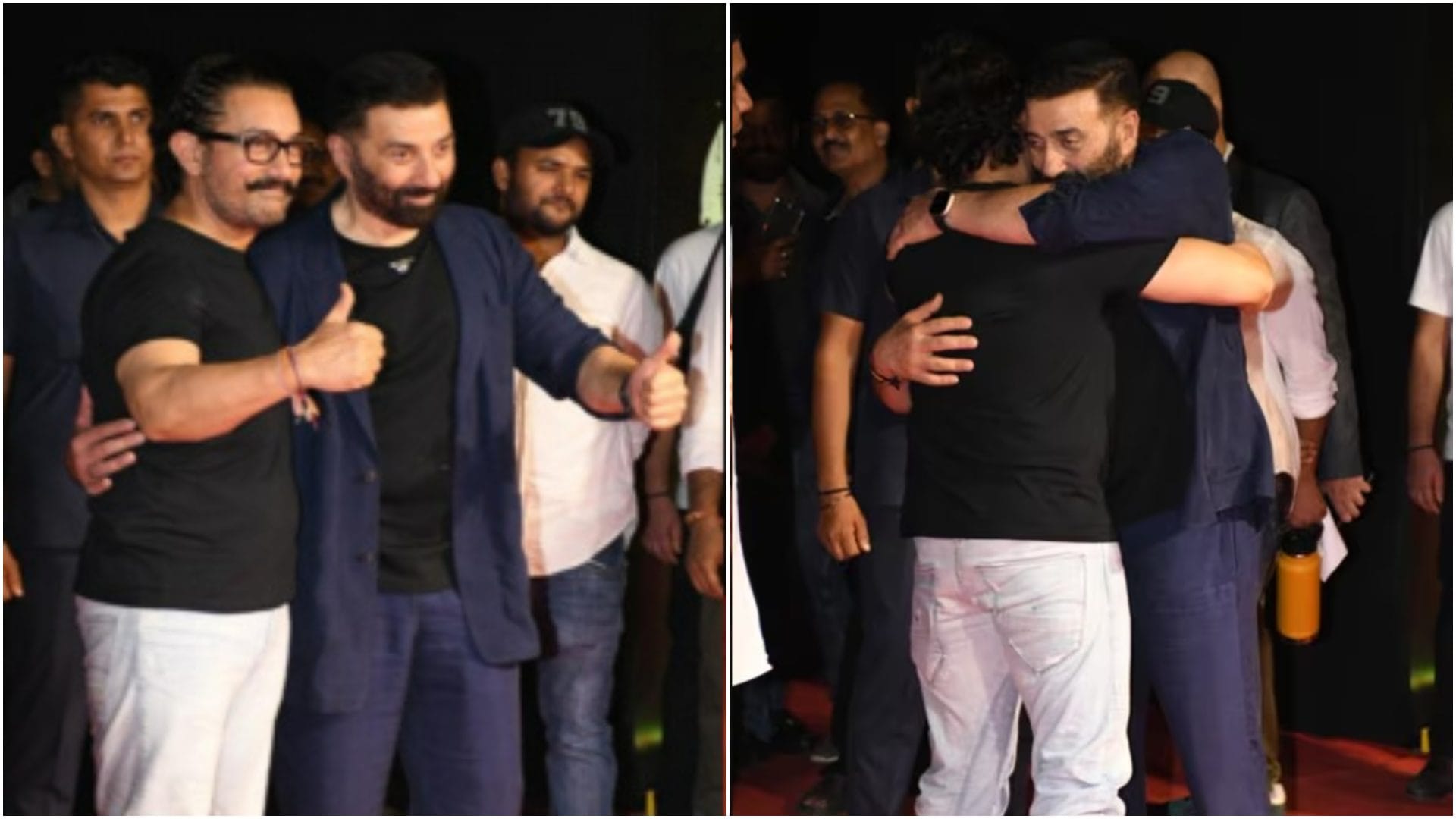 Gadar 2 Star Sunny Deol talks about His Equation with Dunki Fame Shah Rukh Khan Salman Khan and Aamir Khan