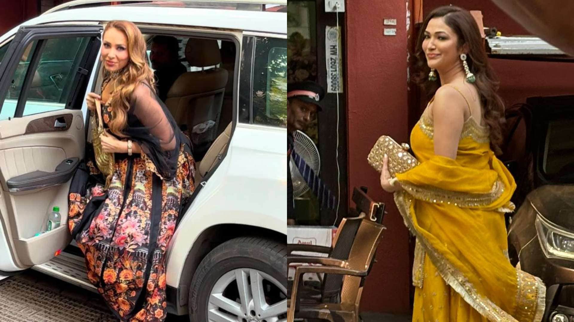 Arbaaz Khan Wedding actor going to marry Shura at Arpita house stars arriving one by one watch photos