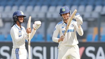 IND W vs AUS W: भारतीय महिला टीम ने पहली बार ऑस्ट्रेलिया को टेस्ट में हराया, मुंबई में आठ विकेट से मिली जीत IND W Vs AUS W Test Highlights: India Women Vs Australia Women 1st Test Day 4 Match Results