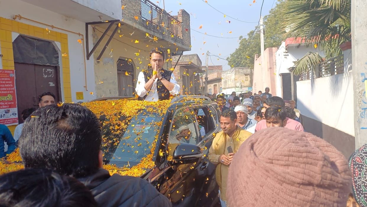 RLD supremo Jayant Chaudhary reached Baghpat to will visit eight villages, starts Samrasta campaign
